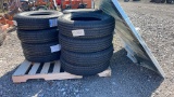 QTY 4) 205/75/R15 TRAILER TIRES