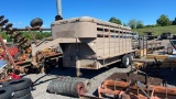 1996 WIL-RO 16' X 6' GOOSENECK STOCK TRAILER