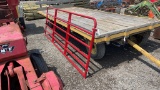 UNUSED 12' 6 BAR RED GATE