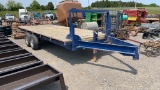 8'X20' FLATBED BUMPER PULL TRAILER