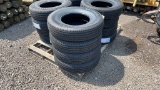 QTY 4) ST235/80/R16 TRAILER TIRES