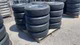 QTY 4) ST205/75R15 TRAILER TIRES