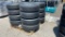 QTY 4) ST205/75R15 TRAILER TIRES