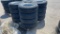 QTY 4) ST205/75R15 TRAILER TIRES