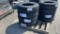 QTY 4) 205/75/R15 TRAILER TIRES