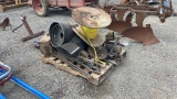 PALLET OF PTO'S, DRAWBARS, TOPLINKS AND PARTS