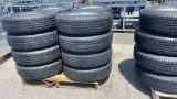 QTY 4) ST205/75R15 TRAILER TIRES