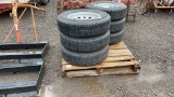 QTY 3) UNUSED 205/75/R15 TRAILER TIRES