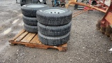 QTY 3) UNUSED 205/75/R15 TRAILER TIRES