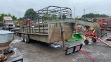 1988 6'X20' TANDEM AXLE GOOSENECK STOCK TRAILER