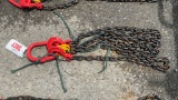 CHAIN SLING WITH SLIP HOOKS AND TWO 6' LEGS