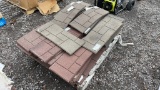PALLET OF RUBBER STAIR TREADS