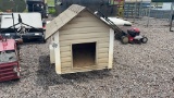 DOG HOUSE W/ ELECTRICAL HOOK UP