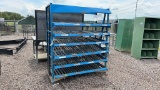 STEEL SHELF WITH ROLLERS