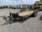 2013 GRONKITE 16' BUMPER PULL EQUIPMENT TRAILER