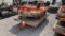 QTY 3) 6' PULL TYPE ROLLING CARTS