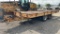 8'X20' DUAL TANDEM TILT DECK PINTLE HITCH TRAILER