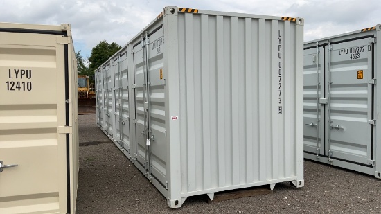 STORAGE CONTAINER W/ 4 SIDE DOOR AND END DOOR