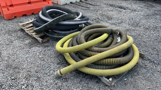 QTY 1 ) PALLETS OF 4' SUCTION HOSES