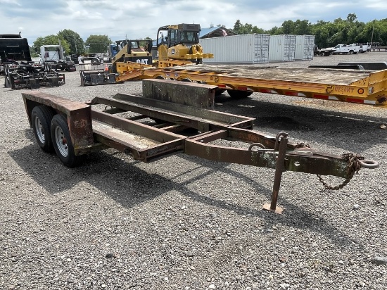 14' DITCH WITCH PINTLE HITCH TRAILER