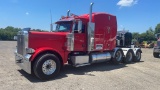 2007 PETERBILT 379 TRI AXLE ROAD TRACTOR