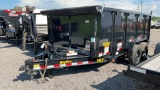 2021 BIG TEX 7' X 14' DUMP TRAILER