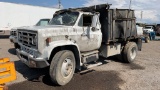 1987 GMC SINGLE AXLE DUMP TRUCK