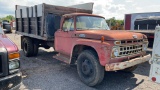 1965 FORD SINGLE AXLE DUMP TRUCK
