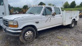 1997 FORD F-350 4 DOOR SERVICE TRUCK