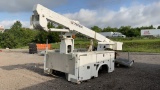 8'X11' FIBERGLASS SERVICE BED WITH TEREX 37' BOOM