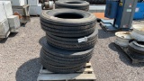 QTY 4) CONTINETAL LOW PRO 22.5 RECAP