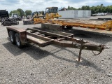 14' DITCH WITCH PINTLE HITCH TRAILER