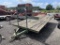 7' X 16' SINGLE AXLE BUMPER PULL TRAILER