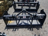 UNUSED BAD BOY 3PT HITCH 5' BOX BLADE