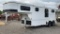 1999 DELTA 16' 2 HORSE GOOSENECK HORSE TRAILER