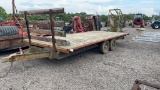 18' DUAL AXLE TRAILER