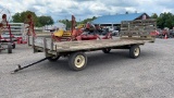 PK 6 TON RUNNING GEAR W/ 20' WOOD BED