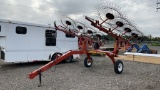 2018 PEQUEA MID-CAP RAKE 10 WHEEL V-RAKE