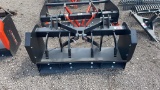 UNUSED BAD BOY 3PT HITCH 4' BOX BLADE