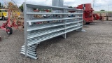 QTY 1) 19' FREE STANDING CORRAL PANEL