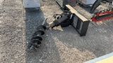 UNUSED SKID STEER AUGER W/ 12