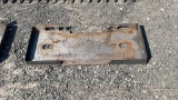 SKID STEER WELD ON PLATE