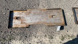 SKID STEER WELD ON PLATE