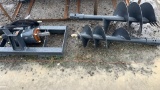 UNUSED WOLVERINE SKID STEER AUGER W/ 12 & 18