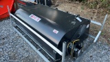 UNUSED JCT SKID STEER SWEEPER W/ CATCH PAN