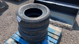 QTY 4) 205/75/R14 TRAILER TIRES