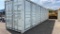 40' SHIPPING CONTAINER W/ 4 SIDE DOORS
