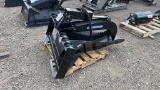 BLUE DIAMOND SKID STEER STUMP BUCKET GRAPPLE