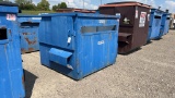 BAKERS WASTE EQUIPMENT 6 CU. YARD TRASH HOPPER