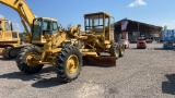 CAT 112F MOTOR GRADER 12' BLADE W/ FRONT RIPPERS